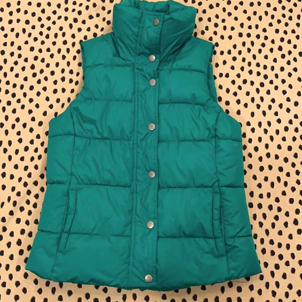 Green Puffer Vest